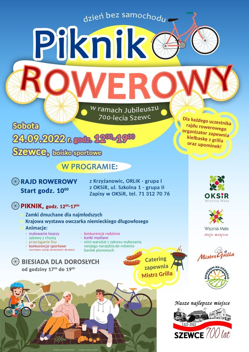 Piknik rowerowy w Szewcach...