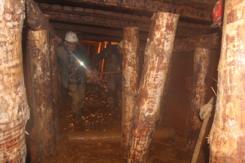 Najniiżej położony chodnik w kopalni Sztygarka wymagał...