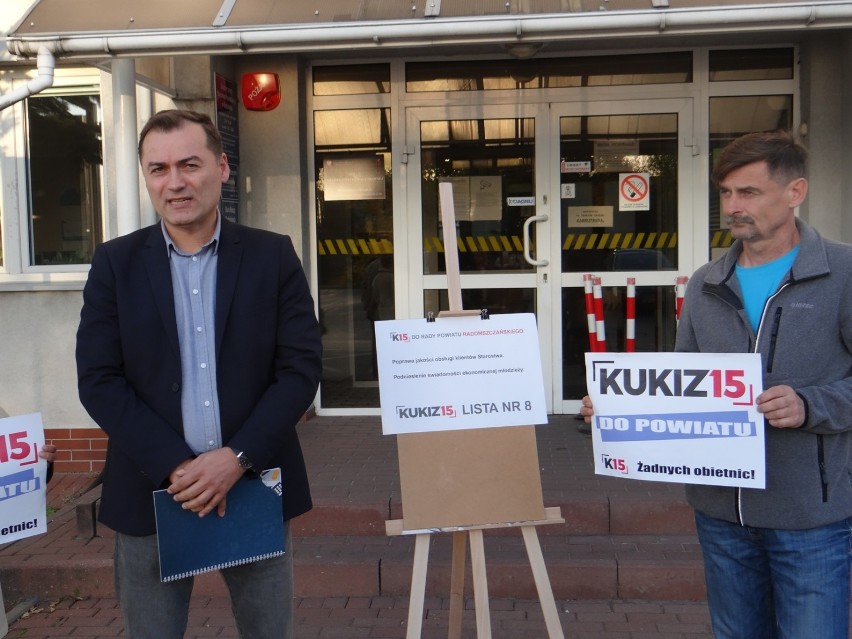 Wybory Radomsko 2018: Kukiz'15 usprawnia pracę starostwa [ZDJĘCIA, FILM]