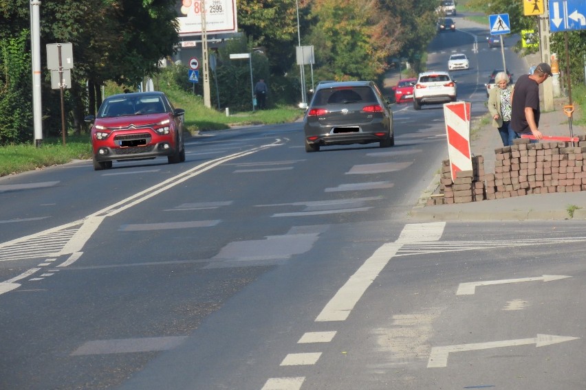 Tak dziś wygląda fragment ul. Legionów Polskich, który czeka...