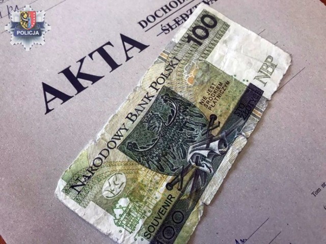 Takim banknotem zapłacił polkowiczanin