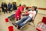 Studenci PWSW w Przemyślu oddawali krew [FOTO]