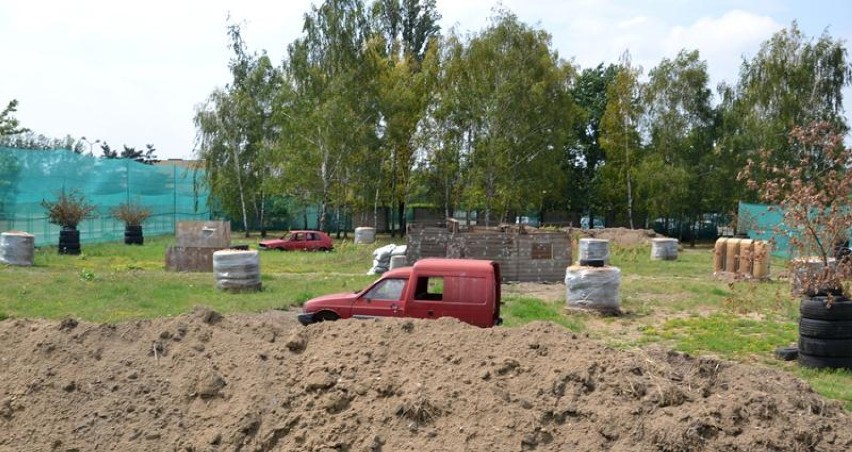 Śrem: paintball w Śremskim Sporcie. Zobacz jak wygląda pole...