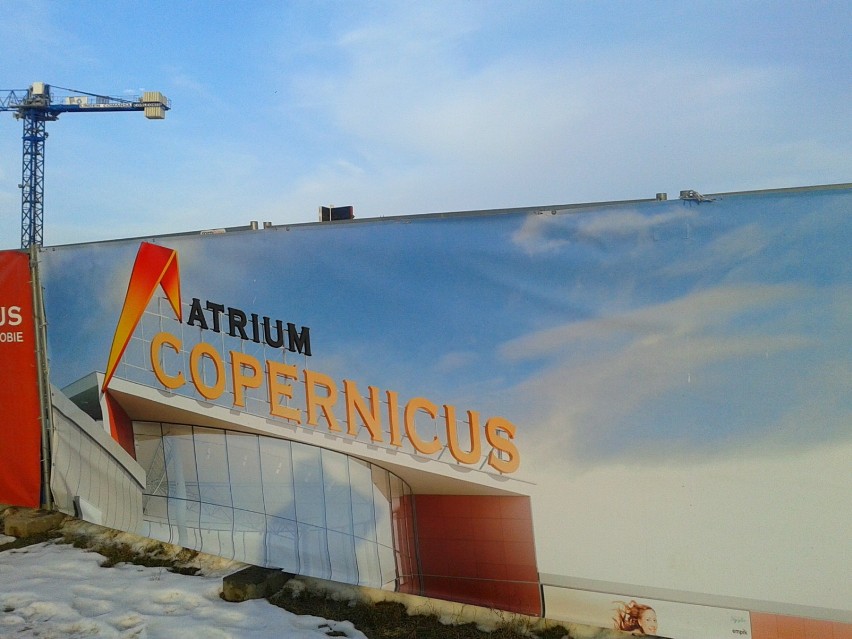 Trwa rozbudowa Atrium Copernicus w Toruniu