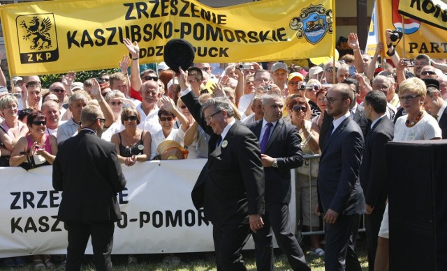 Prezydent Komorowski na Zjeździe Kaszubów