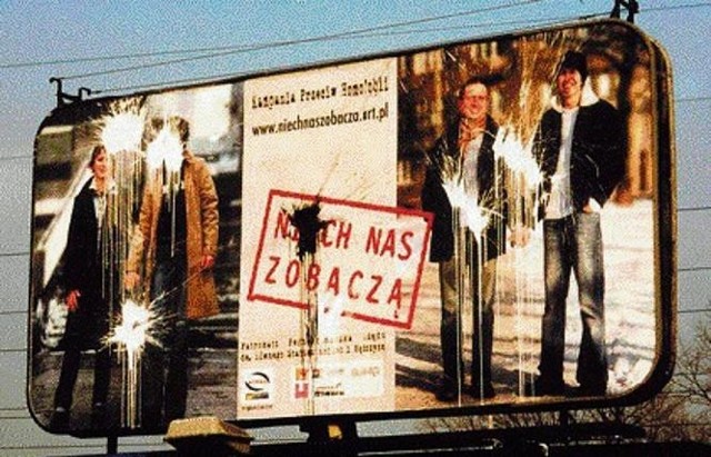 Kampania Przeciw Homofobii - &quot;Niech nas zobaczą&quot;, Polska 2003 r.