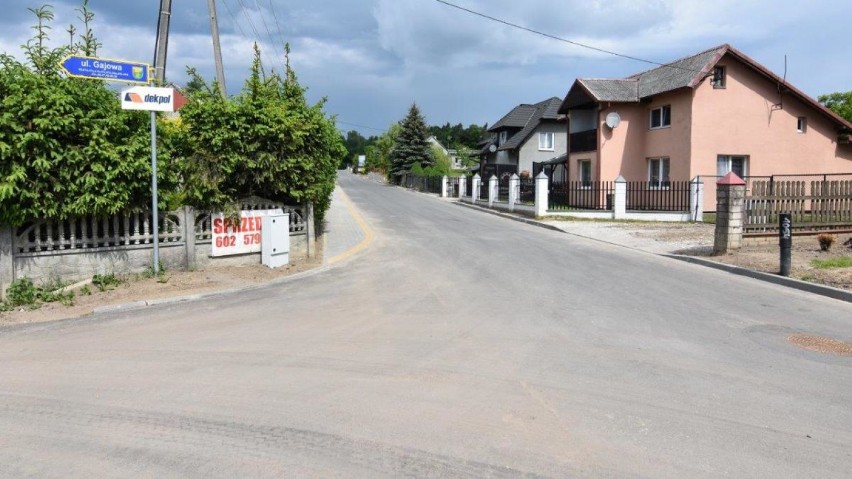 Dobrze się dzieje w Pinczynie - przebudowana ul. Gajowa [ZDJĘCIA]