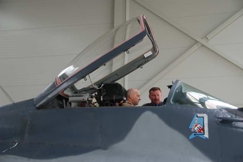 PKW Orlik 4: Naczelny dowódca NATO w Europie z wizytą u malborskich lotników