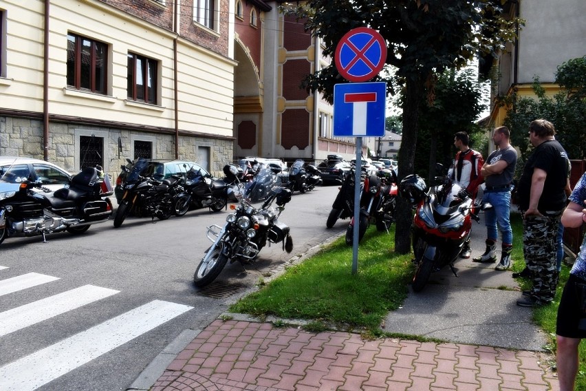 Koledzy motocykliści pożegnali Pawła, który zginął w wypadku