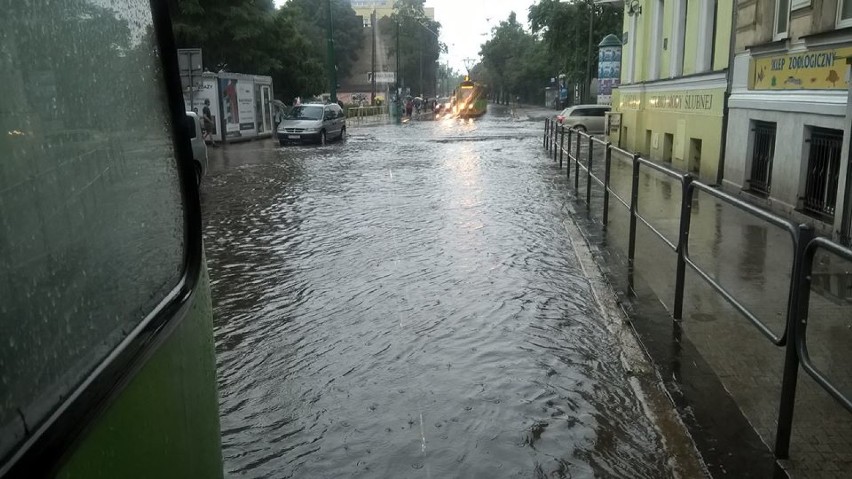 Do tej pory piątkowe ulewy dały się mocno we znaki...