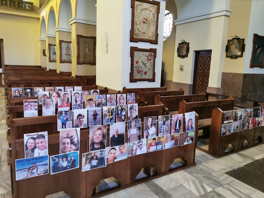 Zdjęcia 140 parafian przyozdobiło ławki w lubelskim...