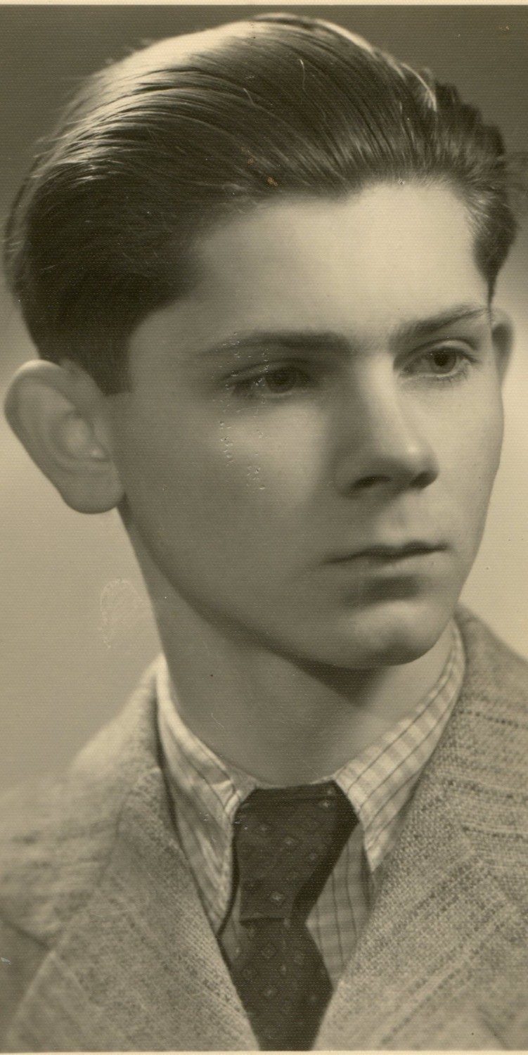 Zbigniew Herbert jako młodzieniec