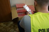 Policja Dąbrowa Górnicza: zabezpieczyli 20 tysięcy "lewych" papierosów 