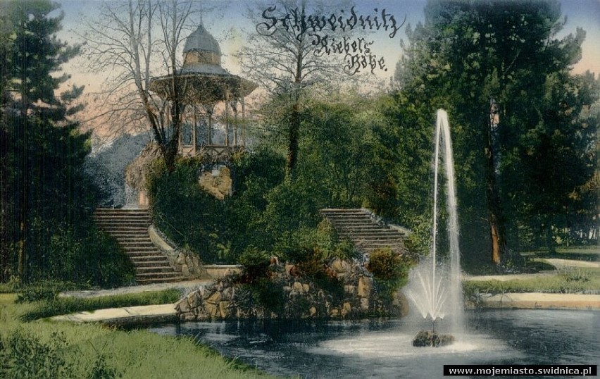 Park Młodzieżowy w Świdnicy na archiwalnych zdjęciach. Zobacz jak było pięknie! 