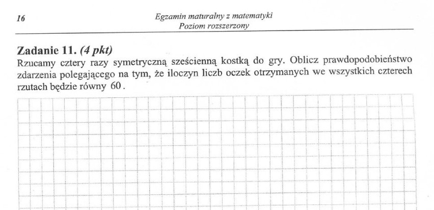 MATEMATYKA - ARKUSZ ROZSZERZONY - MATURA 2013