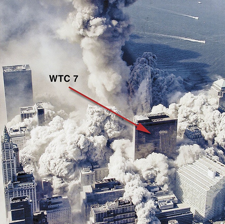 Zawalenie się bliźniaczych wież WTC...