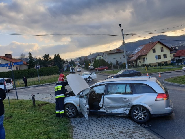 Wypadek w Andrychowie