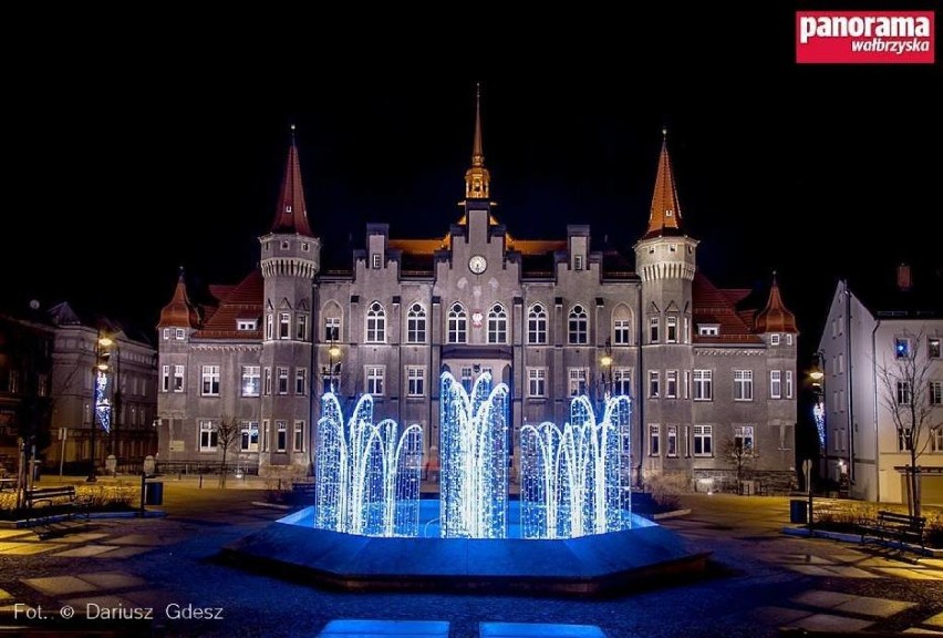 Świąteczne iluminacje w Wałbrzychu nadają miastu wyjątkowego...