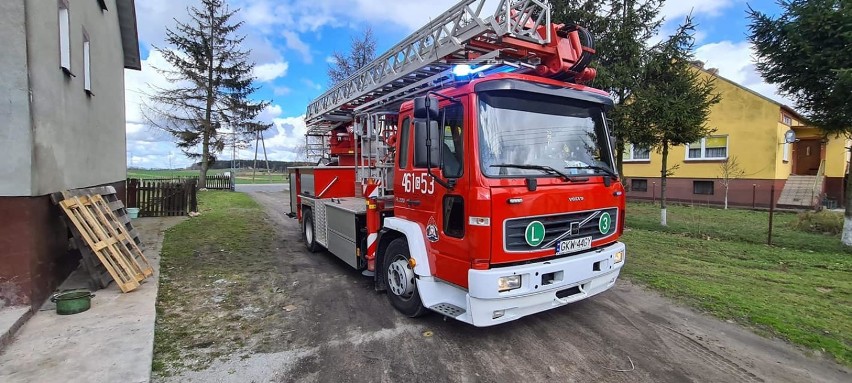 W sobotę, 3 kwietnia 2021 r. strażacy z Kwidzyna i Gardei...