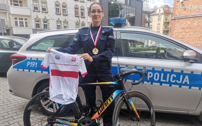 Policjantka z Chorzowa - Martyna Klekot - została mistrzynią...