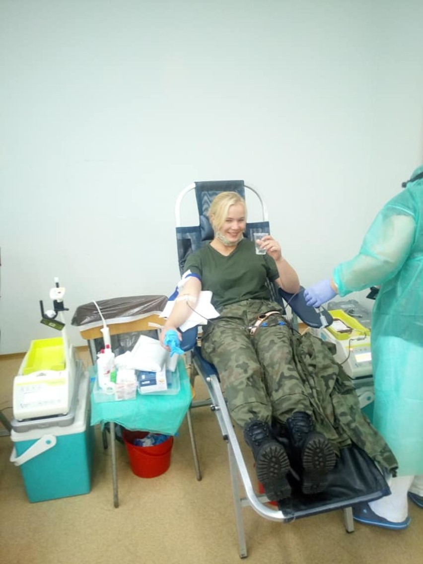 Wojskowy Klub HDK PCK "Saper" Stargard: 18 litrów krwi właśnie popłynęło do potrzebujących!