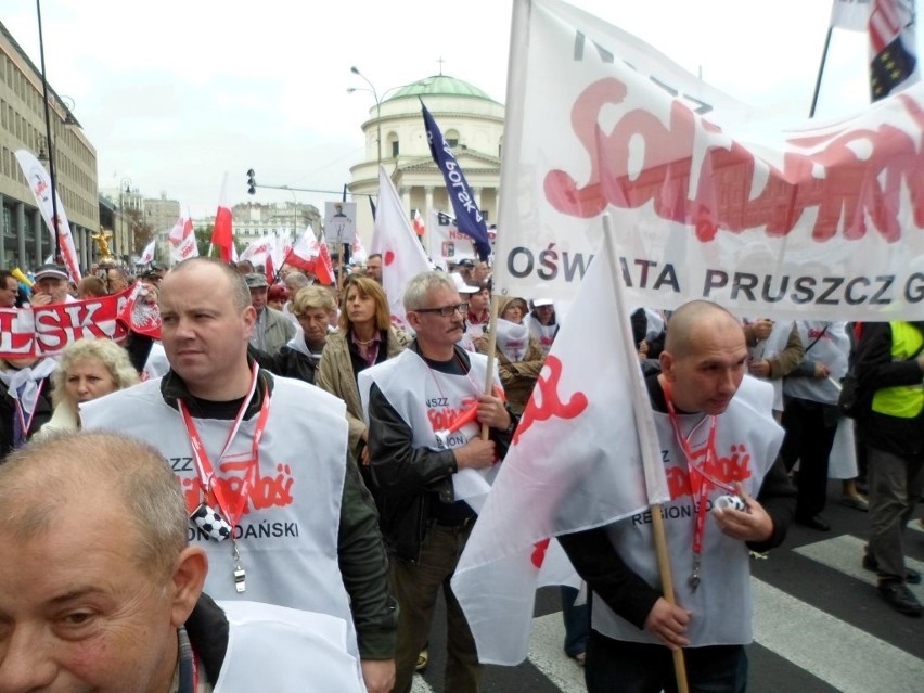 Karolina Rydzewska i członkowie pomorskiej Solidarności
