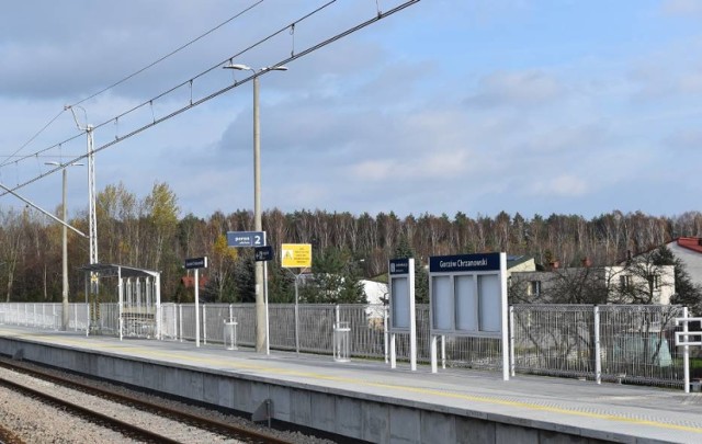Przebudowana stacja w Gorzowie Chrzanowskim