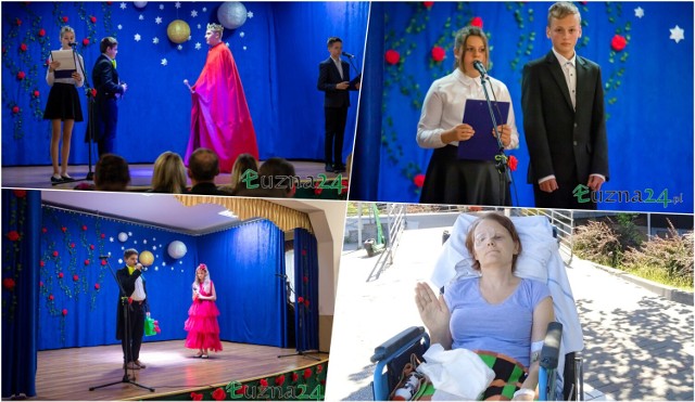 Spektakl Mały Książę i zbiórka pieniędzy dla chorej Barbary Masłowskiej w szkole w Woli Łużańskiej