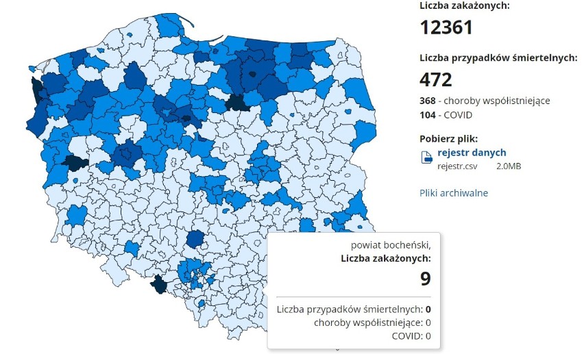 Koronawirus. Znów rośnie liczba zakażonych w Tarnowie i powiatach: tarnowskim, dąbrowskim, brzeskim i bocheńskim [AKTUALIZACJA 23.12]