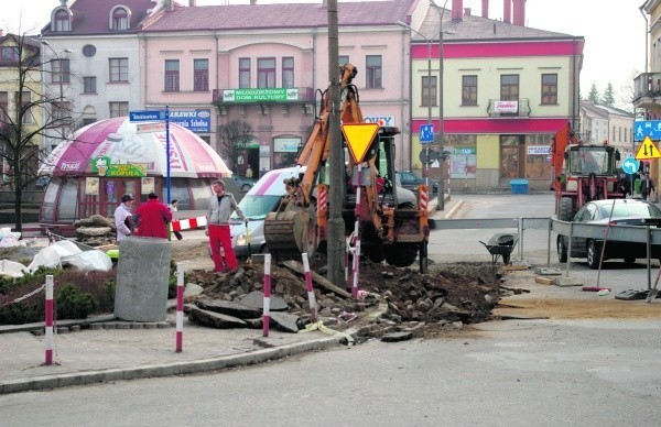 Niebawem prace rewitalizacyjne będą kumulować się w Rynku