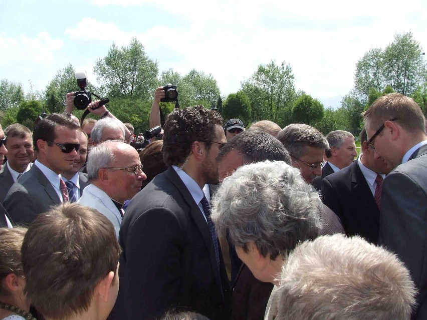 Podhale: prezydent Bronisław Komorowski odwiedził górali