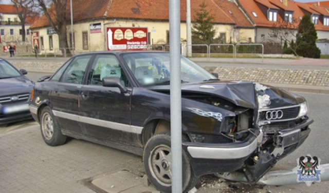 Policjanci, którzy interweniowali przy ul. Wrocławskiej, wyczuli od kobiety silną woń alkoholu...