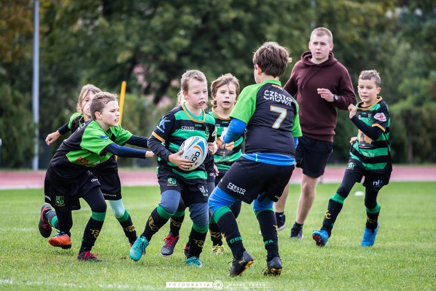 Turniej Dzieci i Młodzieży w rugby w Częstochowie....