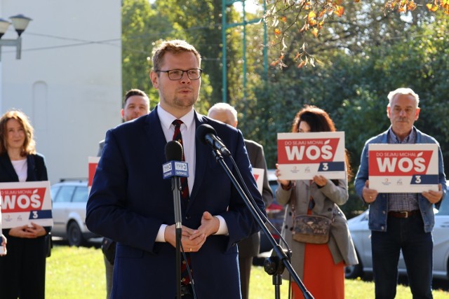 W ostatni dzień kampanii wyborczej, wiceminister Michał Woś zachęcał do udziału w wyborach