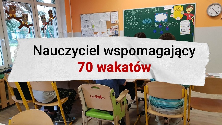 Najwięcej wakatów nauczycielskich jest w Opolu, a także...