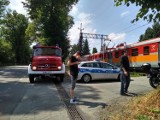 Atak na inspektora na przejeździe kolejowym w Barwałdzie