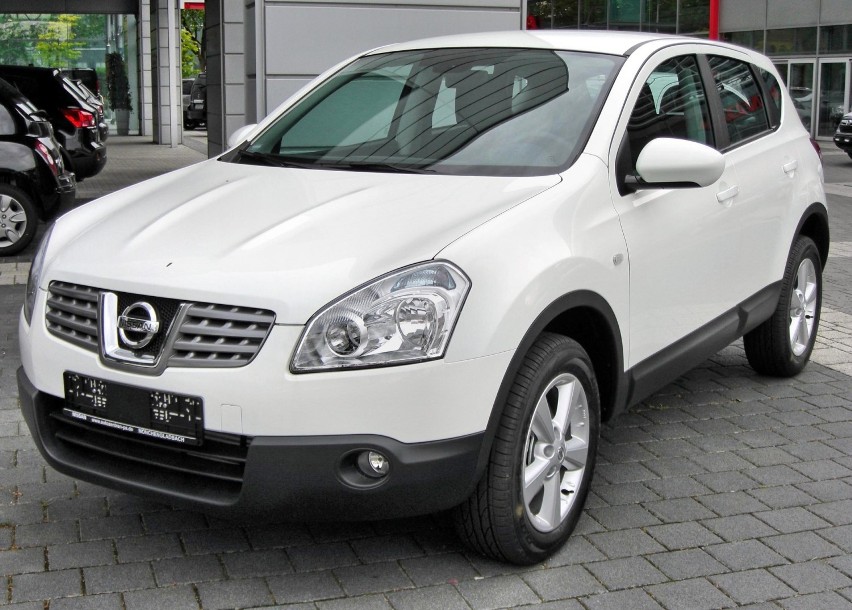 Nissan Qashqai I
Lata Produkcji: 2006-2013

NAJCZĘSTSZE...