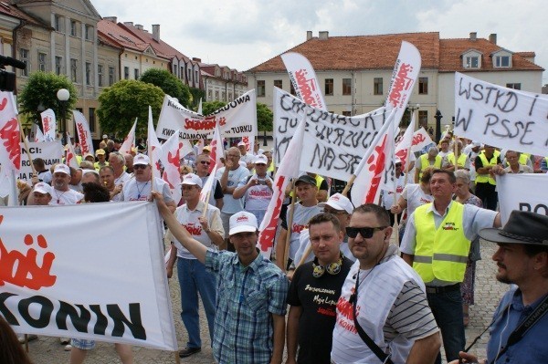 Protest Solidarności