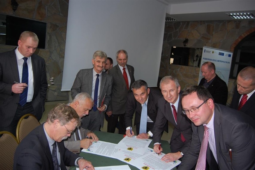 Rewitalizacja kolei na Pomorzu - podpisanie listu intencyjnego