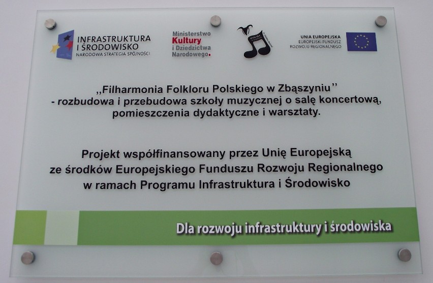 Filharmonii Folkloru Polskiego w Zbąszyniu, w dniu otwartych...