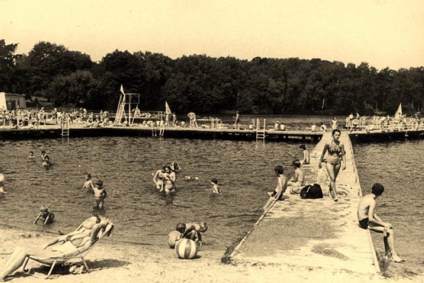 Plaża w Łochowicach.