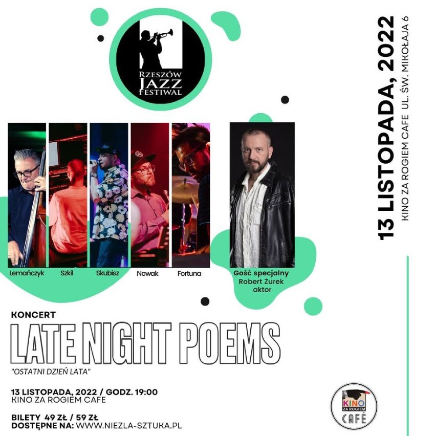 Koncert premierowy promujący album winylowy Late Night Poems – Ostatni Dzień Lata już w niedzielę