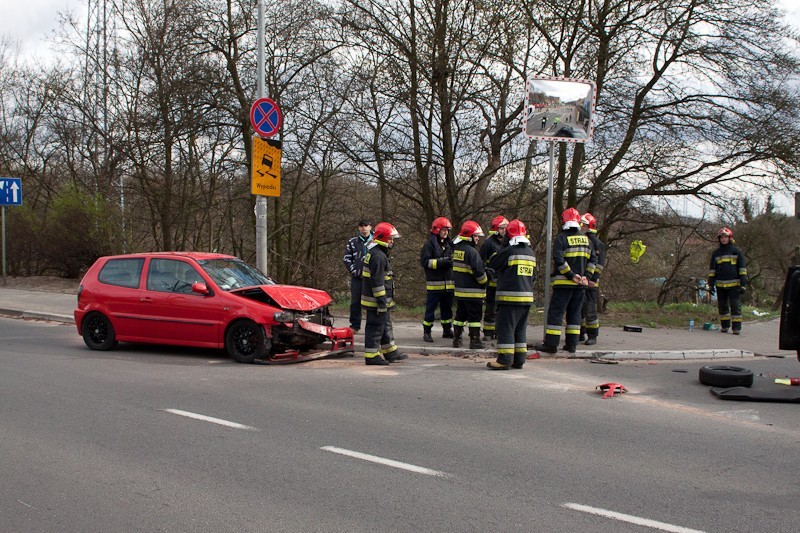 Wypadek na ul.Mickiewicza