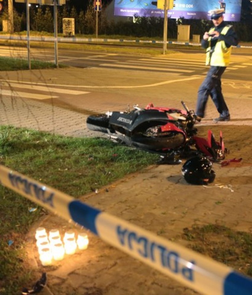 Tragedia przy ul Taczaka. Motocyklista zginął, bo złamał przepisy?