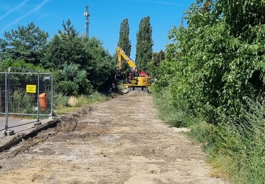 Ścieżki rowerowe w Pleszewie. Ciąg dalszy ścieżek...