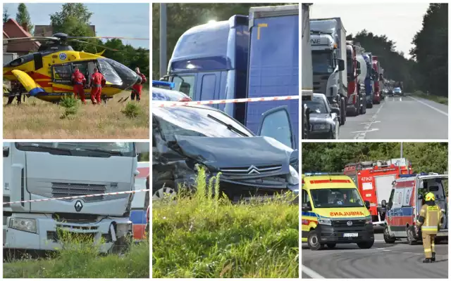 Wypadek na DK 10 w powiecie lipnowskim