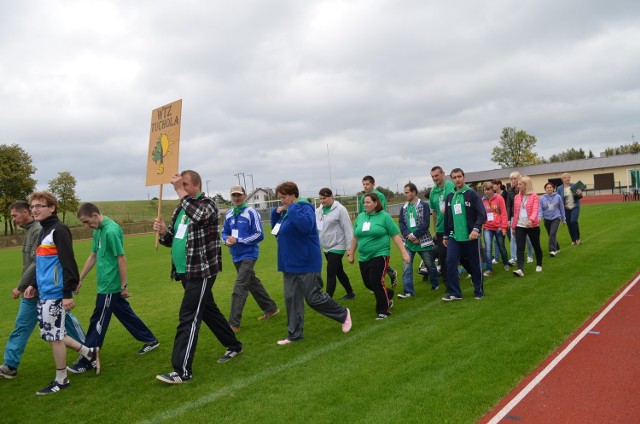 Uczestnicy Warsztatów Terapii Zajęciowej  bardzo chętnie biorą udział w w zawodach w Tucholi, ale też jeżdżą do innych miast