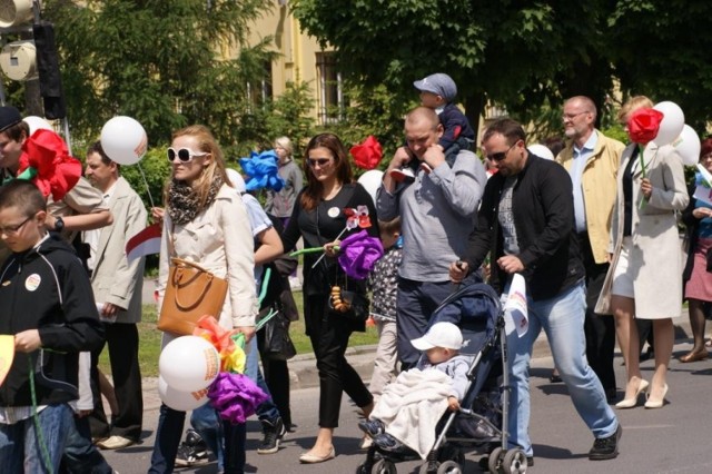 Marsz dla życia i rodziny 2013 w Rawie Mazowieckiej