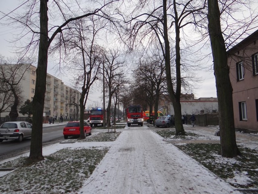 Pożar przy Sieradzkiej