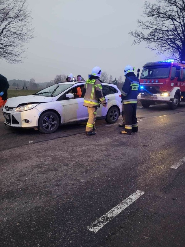 Kierowca, który spowodował wypadek w Nowej Kiszewie-Chróstach był pijany.